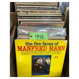 #442 Large Box of Vinyl Records Group #1- The Ventures, Icehouse, etc.
