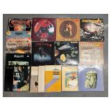 #445 N Flat of Vinyl Records #11- Meatloaf, & Steppenwolf