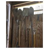 Misc. Yard Tools incl. Shovels, etc.