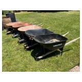 Group of Wheel Barrows