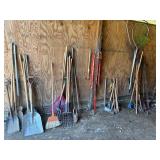 Assortment of Lawn & Yard Tools