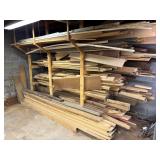 Nice Variety of Rough and Planed Lumber- Oak, Maple, Cherry etc.