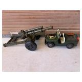 Small Batch of Military Toys incl. Tin Litho
