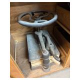 Antique Cast Iron Book Press