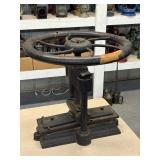 Large A and F Brown Cast Iron Copy Press Machine- 57 Lewis St. New York