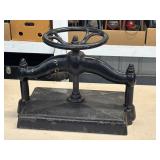1850-1900 Cast Iron Copy Press
