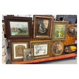 Nice Selection of Religious and Portrait Artwork