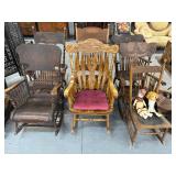 Rocking chairs