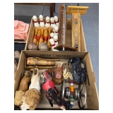 Bowling Pins, Games, Hand Made Victorian Animals