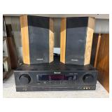 Sherwood Receiver and Kenwood Speakers