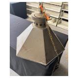 Large Brass Antique Lighting Fixture