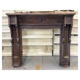 Antique Fireplace Mantle #1