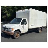 Lot #2 2000 Ford E-350 Box Truck w/ 134K Miles