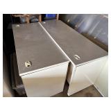 Lot #28 (3) Industrial Office Desks w/ Drawers