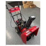 Husky two stage 22 inch 5 hp snow thrower