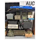 Military Related- Trucks, Boots, Clothing, Ammo Cans, etc.