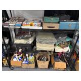 Tarps, Luibricants & Auto Related, Tool Boxes, etc.