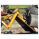 Three point king cutter adjustable back blade- approx. 8 foot