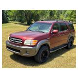 2004 Toyota Sequoia Four-Door Sedan 4X4 w/168,513 Miles 
