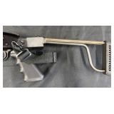 collapsible Butler Creek pistol grip with fold out wire stock