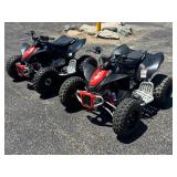 (2) Youth / Small CAN-AM DSX 90cc BRP 4x4 ATVs