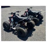 4 stroke engine, fully automatic CVT transmission, KLAW MXF tires,