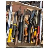 Ax, Hand Saw, Punches, etc.