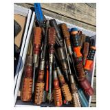 Lots of Screw Drivers incl. Philips, Flat head, etc.