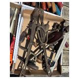 Antique Tools incl. Bolt Cutters, Drills, etc.