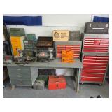 Preview Photo of Tool Boxes, Work Bench, Grinder, etc.