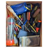Large Box of Screw Drivers incl. Craftsman