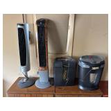 (2) Fans & Paper Shredders