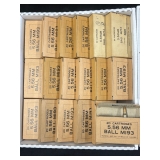 5.56 mm ball M193 boxes
