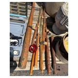 baseball Bat, Ice Fishing Poles, etc.