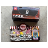Coca Cola Clock & JBL Speaker