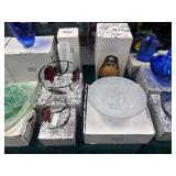 Large under sea plate green, large vase 7050612,