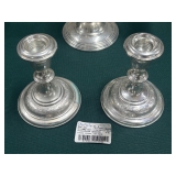 Pair of S. KIRK & Sons Sterling silver candlestick