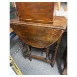 Barley Twist leg & Gate Leg drop leaf tables
