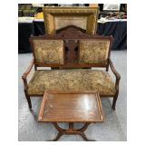 Antique Victorian settee