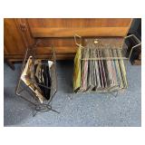 Small batch of Records incl. Stand