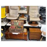 Small Chest of Vintage Books