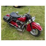 1948 Indian Chief Motorcycle with 406 Miles