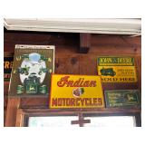 Repro Signs incl. Indian Motorcycles