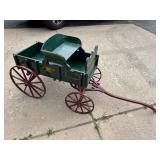 and John Deere Moline Illinois Farm Wagon 