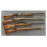 Small Batch of Firearms incl. Shotguns & 22s