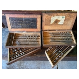 wood planes, saws, drill bits,