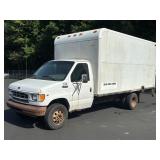 Lot #2 2000 Ford E-350 Box Truck w/ 134K Miles