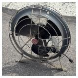 #617 GE Vortex Cage Mountable Industrial Fan & Chrom-Ever Vintage Window Fan