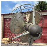 #616 Large Vintage Industrial  Emerson Electric Fan with a Heavy Steel Base