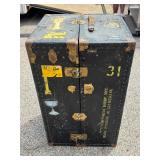 #560 University of Michigan Rose Bowl Era Marching Band Uniform Trunk #1